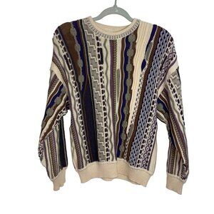 St Croix La Femme Vintage 1990s Womens Sweater Size Small Multicolor Knit